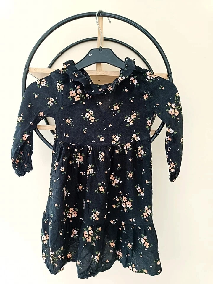4 5 ans robe a col tex
